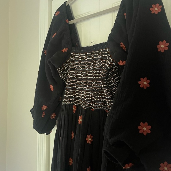 Free People Dahlia Embroidered Maxi Dress - Picture 3 of 6